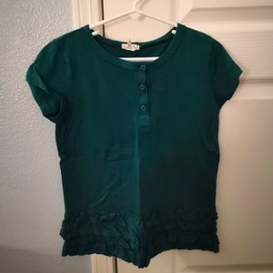 JCrew Crewcuts RuffledTop